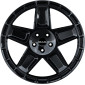 9x20 ET20 - LK5/112 ML66.45 Mak Trek gloss black