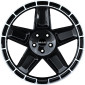 9x20 ET50 - LK5/112 ML66.6 Mak Trek gloss black mirror ring