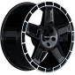 9x20 ET55 - LK6/139.7 ML93.1 Mak Trek gloss black mirror ring