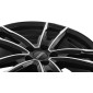 6.5x17 ET30 - LK5/114.3 ML60.1 Dezent KF black/polished