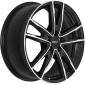 6.5x17 ET44 - LK5/112 ML66.6 Dezent KF black/polished