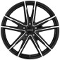 8x19 ET44 - LK5/112 ML57.1 Dezent KF black/polished