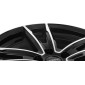 8x18 ET44 - LK5/112 ML57.1 Dezent KF black/polished