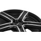 9x18 ET58 - LK5/112 ML66.6 Dezent KG black/polished