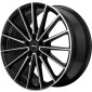 10x20 ET19 - LK5/112 ML66.6 Brock B43 schwarz glanz front-poliert