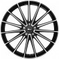 10x20 ET39 - LK5/112 ML66.6 Brock B43 schwarz glanz front-poliert