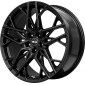 8x18 ET34 - LK5/120 ML72.6 Brock B44 satin-black matt-lackiert