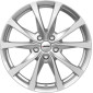 7x18 ET45 - LK5/112 ML57.1 Autec Typ BX - Brixen brillantsilber