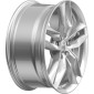 7.5x18 ET49 - LK5/112 ML66.6 2DRV WH40 race silber lackiert