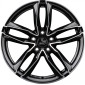 8.5x19 ET43 - LK5/112 ML66.5 Ultra Wheels UA6 Pro black polished