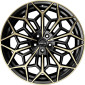 10.5x20 ET48 - LK5/114.3 ML70.5 Antera A105 piano black champagne