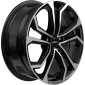 8x18 ET45 - LK5/108 ML73.1 itWheels Ella gloss black polished