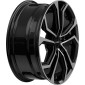 8x18 ET45 - LK5/108 ML73.1 itWheels Ella gloss black polished