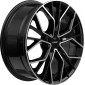 8x19 ET45 - LK5/112 ML66.5 itWheels Tiara gloss black polished