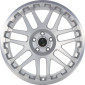 8x18 ET45 - LK5/112 ML66.5 Etabeta Combat silver matt lip polished