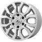 7.5x17 ET55 - LK6/139.7 ML93.1 RC-Design RC35 kristallsilber