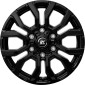 6.5x16 ET55 - LK6/139.7 ML93.1 RC-Design RC35 schwarz lackiert