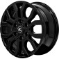 6.5x16 ET55 - LK6/139.7 ML93.1 RC-Design RC35 schwarz lackiert
