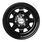 7x16 ET26 - LK5/114.3 ML66 Dotz Dakar black (ohne Nabenbecher)