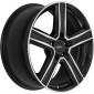 10x20 ET58 - LK5/112 ML57.1 Dezent KG black/polished