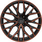 8.5x20 ET48 - LK5/108 ML63.4 2DRV WH37 schwarz kupfer hochglanzpoliert
