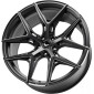 8.5x20 ET27 - LK5/112 ML73.1 Barracuda Razzer mattblack PureSports gefräst