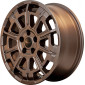 8x20 ET60 - LK6/130 ML84.1 Brock B45 bronze-copper matt-lackiert