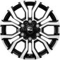 6.5x17 ET54 - LK6/130 ML84.1 RC-Design RC35 schwarz front-poliert