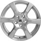 6.5x16 ET46 - LK5/114.3 ML67.1 RC-Design RC20 kristallsilber