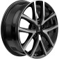 6.5x16 ET45 - LK5/114.3 ML70.1 itWheels Mira gloss black polished