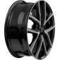 6.5x16 ET45 - LK5/114.3 ML70.1 itWheels Mira gloss black polished