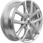 7x17 ET37 - LK5/100 ML57.1 itWheels Mira gloss silver