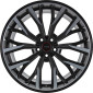 10x20 ET40 - LK5/112 ML66.6 Diewe RF02 black matt polish