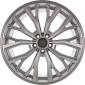 10x20 ET40 - LK5/112 ML66.6 Diewe RF02 titan silver brushed