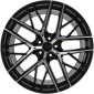 9.5x21 ET25 - LK5/112 ML66.6 Diewe RFX01 black matt polish