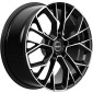 10x22 ET27 - LK5/130 ML71.6 Mak Stilo black mirror