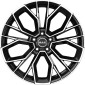 11.5x22 ET47 - LK5/130 ML66.45 Mak Stilo-D black mirror