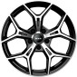 7x18 ET32 - LK5/114.3 ML66.1 Mak Epica black mirror