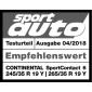 Continental Sportcontact 6 325/30R21 (108 Y) (Z) Y