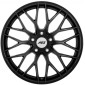 8.5x19 ET12 - LK5/120 ML72.6 AEZ Antigua black matt