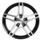 7x16 ET48 - LK5/114.3 ML71.6 Dezent RB Dark black polished