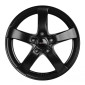 6x15 ET48 - LK5/112 ML70.1 Dezent RE black matt