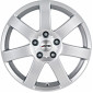6.5x16 ET50 - LK5/108 ML63.4 Autec Typ AP - Arctic Plus silber