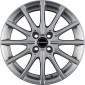 6.5x15 ET45 - LK4/100 ML64 Borbet BL4 brilliant silver