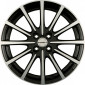 6.5x15 ET45 - LK4/100 ML64 Borbet BL4 black polished