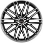 7.5x17 ET40 - LK5/114.3 ML72.5 Borbet BS5 black polished