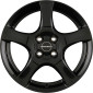 6.5x16 ET38 - LK5/100 ML64 Borbet F black glossy