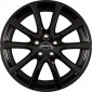 7x16 ET40 - LK5/110 ML72.5 Borbet LV5 black glossy