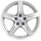 5.5x14 ET43 - LK4/100 ML63.3 Alutec Grip polar-silber