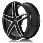 7x16 ET48 - LK5/114.3 ML70.1 Alutec Poison diamant-schwarz frontpoliert